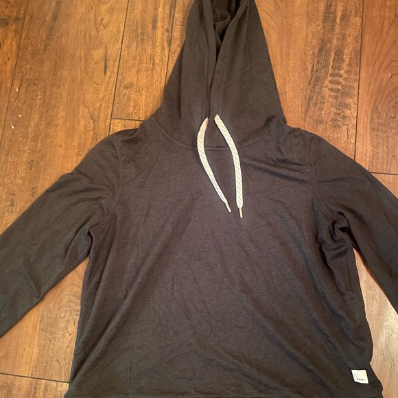 Vuori women’s halo essential pullover hoodie size small Top black heather - Picture 2 of 4